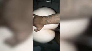 Creamy PAWG Gets a Jizzed