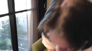 Morning Sex by the Windows inside Vegas Hotel Room