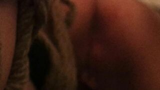Aurora Bound up and Masturbated