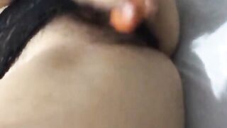 Plowed my Tight Cunt with a Carrot