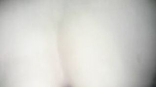 Succulent Samantha swallowing a load after getting bent over