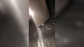 Pvc Dildo Cum Challenge Explosion into Condom