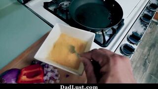 Adorable Daughter Blows Her Daddy's Fat Penis