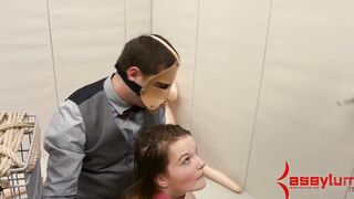 Teens roughly anal pounded into MMF threeway humiliation