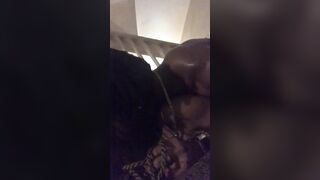 She Loves when I Prone Bone with big black cock