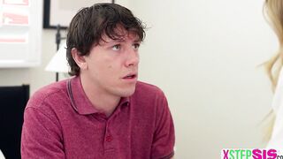 Small stepsister teenie Kyler Quinn wanted stepbros long dick in