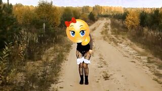 Golden Rain two- Women Piss inside Nature