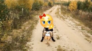 Golden Rain two- Women Piss inside Nature