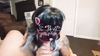 Smoking Fiance Shows off Halloween Costume