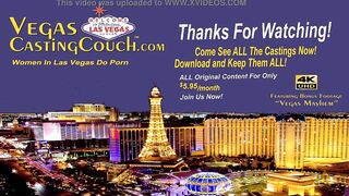Vegas Blonde - Does Masturbation Casting and Anal Casting with