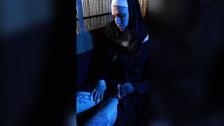 TEASER: Sacrilegious Priest Sodomizes, Fucks, Fists, has his Cock Sucked by two