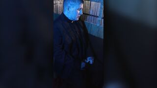 TEASER: Sacrilegious Priest Sodomizes, Fucks, Fists, has his Cock Sucked by two
