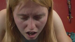 Tight 19 Year Mature ANAL Orgasm from Long Dick Smashing into to
