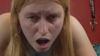 Tight 19 Year Mature ANAL Orgasm from Long Dick Smashing into to