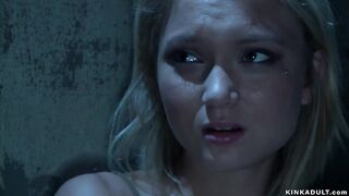 Picked up blonde anal plowed inside bdsm