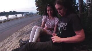 Public insane fun inside front of strangers