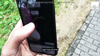Anal bitch: Julia lets a random guy fucked her butt