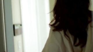 Freaked out Riley Reid tongue fucks her friend Abella Danger