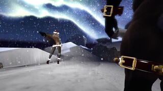 Christmas Night - The Northern Lights ( Furry / Yiff
