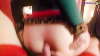 Sexual Little Elf ride your Candy CANE this Christmas! -