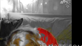 Hottie bbw Samantha 38g Xmas webcam performance #2