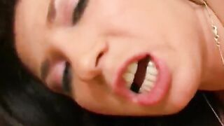 PORNLANDVIDEOS Dark Haired Cougar Petra Fucking Anal