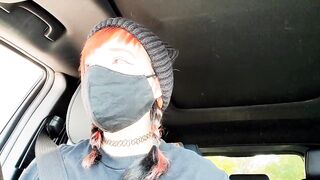 Having an orgasm while driving part 2