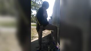 My first Outdoor Nudity on the Street - VikkiSexy
