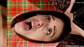 cougar lesbo anal fucks tied beauty