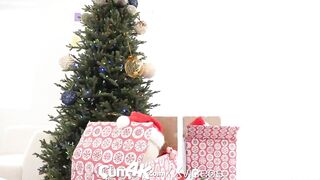 CUM4K Multiple Jizzed Gifts Delivered To 2 Friends On Christmas