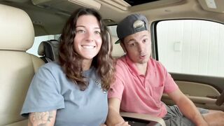 Daytime Vehicle Screwed, back to back Creampies- Mav and Joey Lee