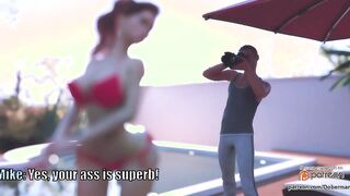 【MMD R-18 yo SEX DANCE】AMANDA EPISODE two EROTIC LONG WHITE BOOTY EXTREME HEAD ROUGH SEX ホットアスパート2 [MMD]