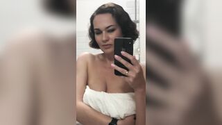 Bitch came to Moscow for a Photo Session, and she was Pounded into the Mouth and Filled with Sperm!