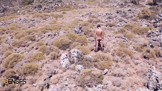 Cinematic Drone Porn - Sloppy Oral Sex into the Mountains