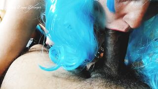 Skank Fiance Face Screwed Raw & Kinky - big black dick Filled Cum inside Mouth