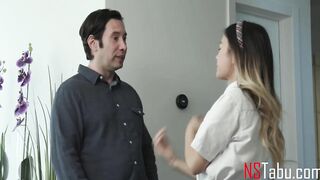 Slutty chinese Wants To Make Her Fav Professor Happy -
