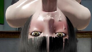 goddess College women Blows Multiple Dicks inside Class!