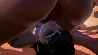 【MMD R-teenie SEX DANCE】TRIBUTE TO THE FERTILITY KING PART three CUTIE LESBO SEX SOAK PUSSIES 甘いセックス [MMD]