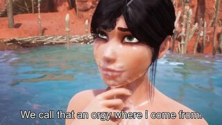 【MMD R-18 yo SEX DANCE】TRIBUTE TO THE FERTILITY KING PART five EXTREME DOUBLE FUCKING ANAL CUTIE 甘いお尻 [MMD]