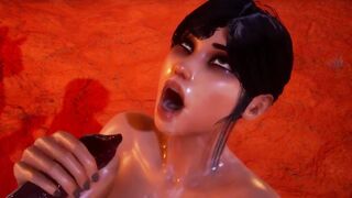 【MMD R-18 yo SEX DANCE】TRIBUTE TO THE FERTILITY KING PART five EXTREME DOUBLE FUCKING ANAL CUTIE 甘いお尻 [MMD]