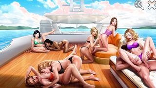 Goddess Airlines - Flight Attendant Poppy Jackson and Friends - Beauty Stewardess