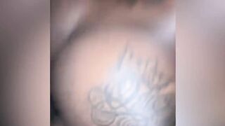 Thin Bitch with Butt taking big black dick