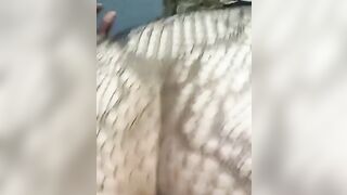 PAWG BARELY LEGAL RIDING LONG WHITE PENIS