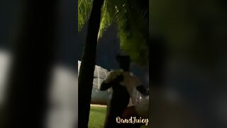 Outdoors Fucked into Park with Stranger from the Bar
