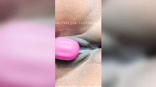 African Creamy Gushy Snatch Play ! Sc:Shesonasstyxxxx