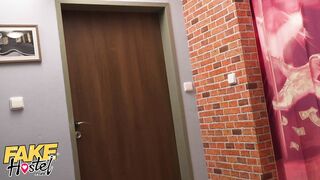 Fake Hostel Long Jugs Blonde Cleaner Lily Joy Pounded Rough by Guest