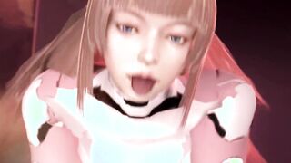 【MMD R-18 yo SEX DANCE】HOT ASUKA LONG BUTT EXTREME BANGED! MULTIPLE DICKS 激しいセックス [MMD]