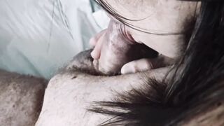 Day 11 - my Italian milf Sucking Off Dick and Slow Hand Job, simmer down Amateur, Short Scene