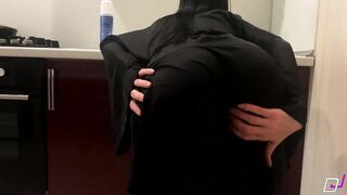 Sex inside the Kitchen with Cream and Head