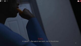 MyPleasure-0.16- Lori Walk Night with a Carrot into right Hand